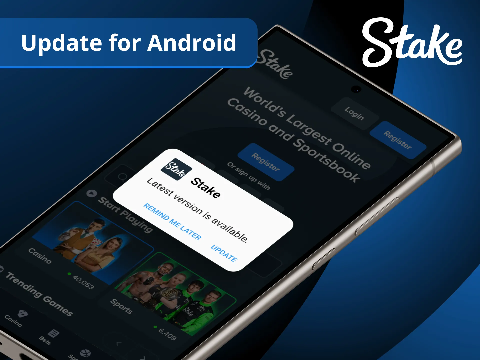 Enjoy new Stake features on Android now.