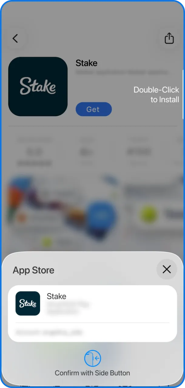 Enter your password to start enjoying Stake.
