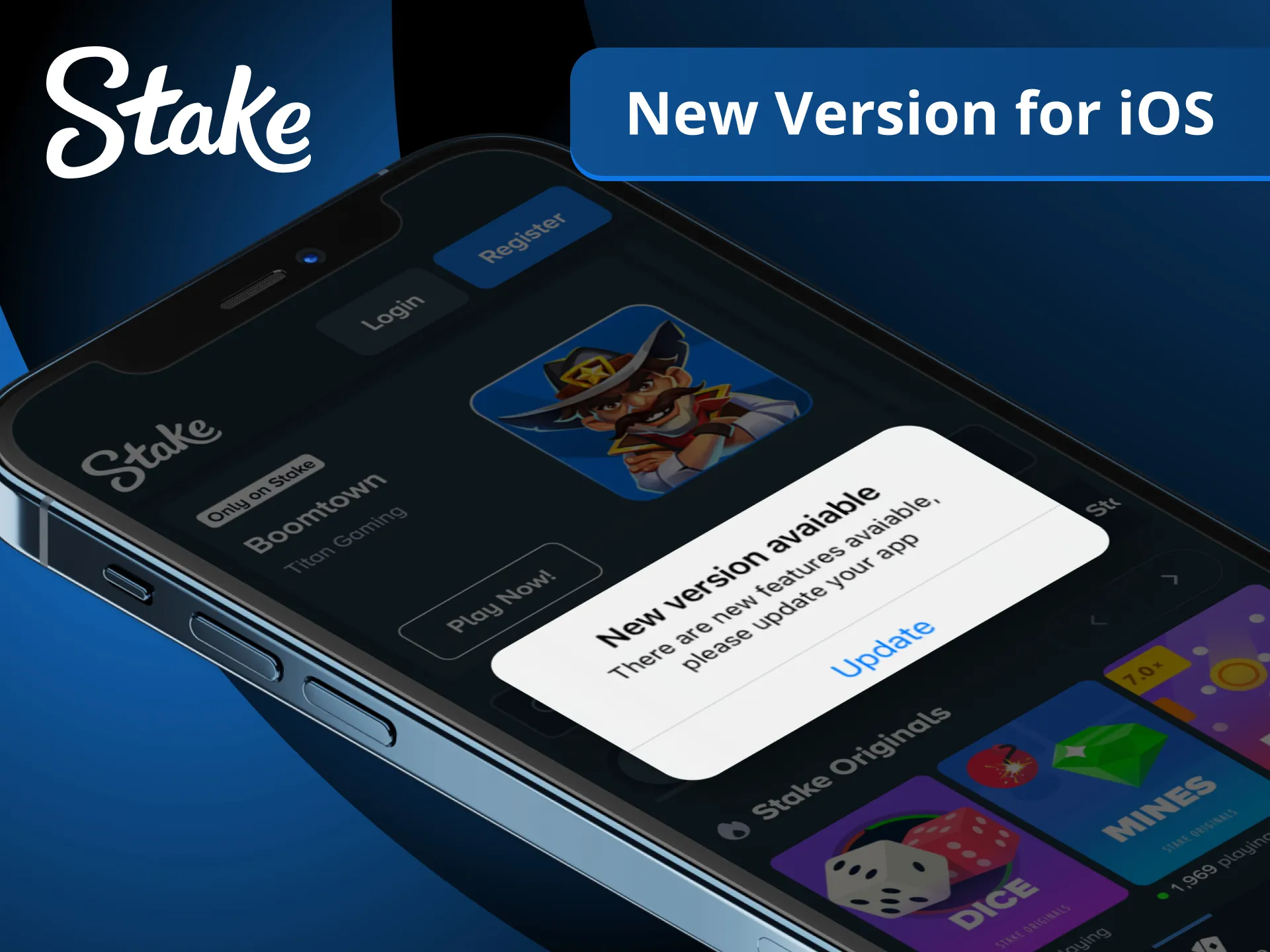 Get the latest Stake features on iOS.
