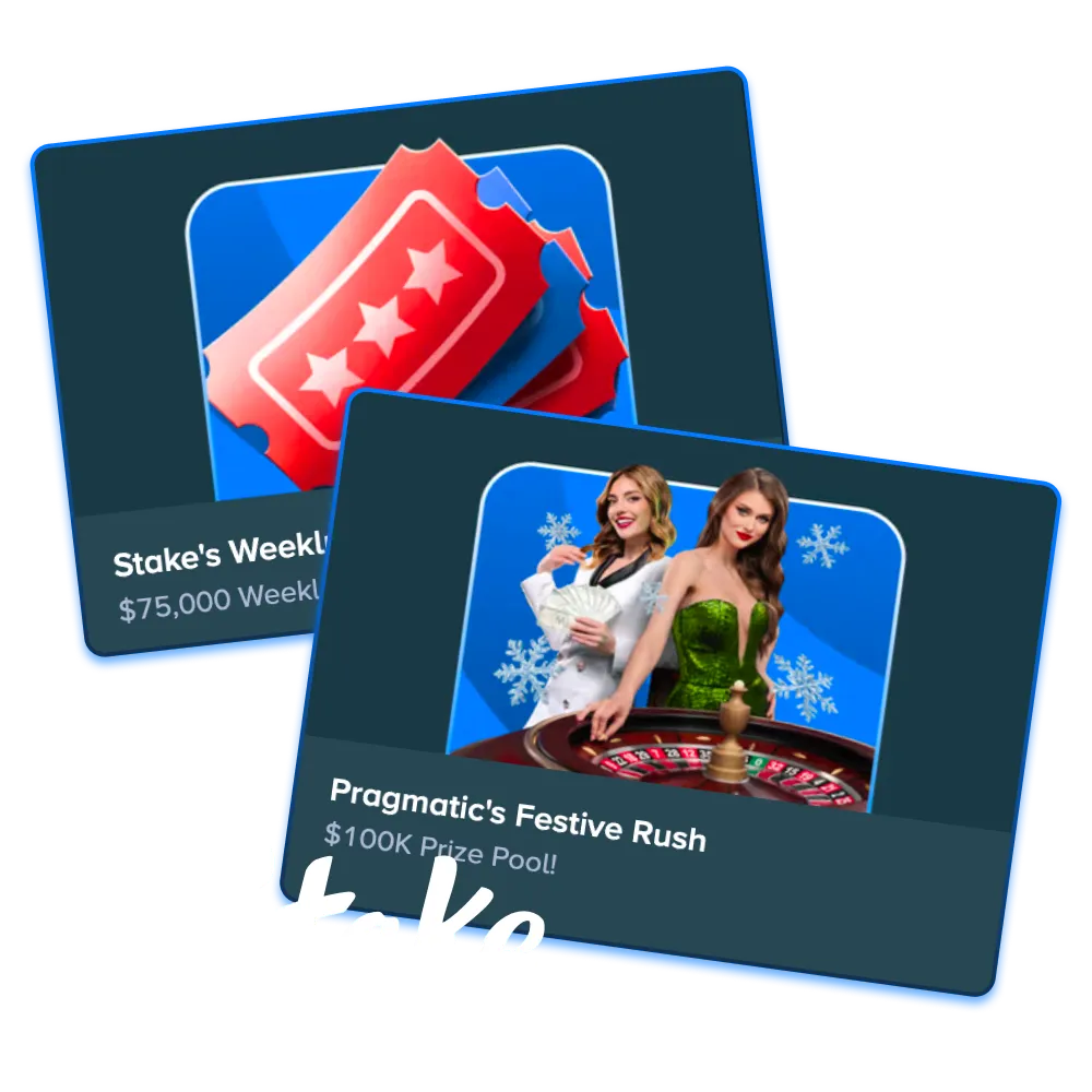 Explore rewarding bonuses waiting on Stake.