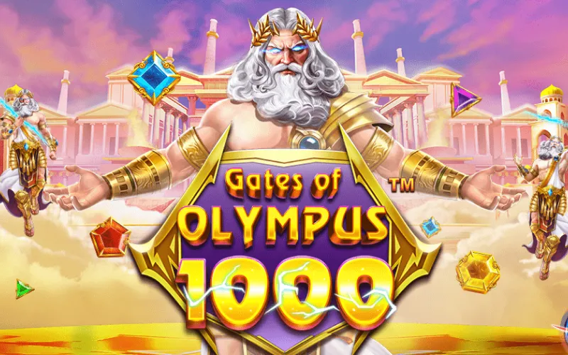 Enter Gates of Olympus 1000 excitement on Stake.