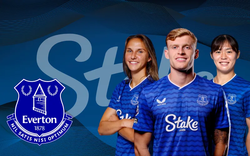 Explore Stake partnership with Everton.