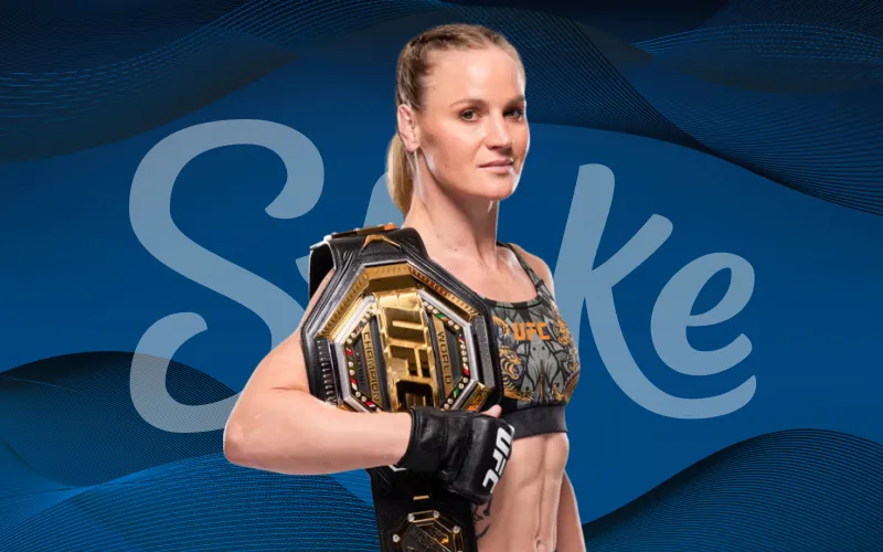 Valentina Shevchenko collaborates with Stake.