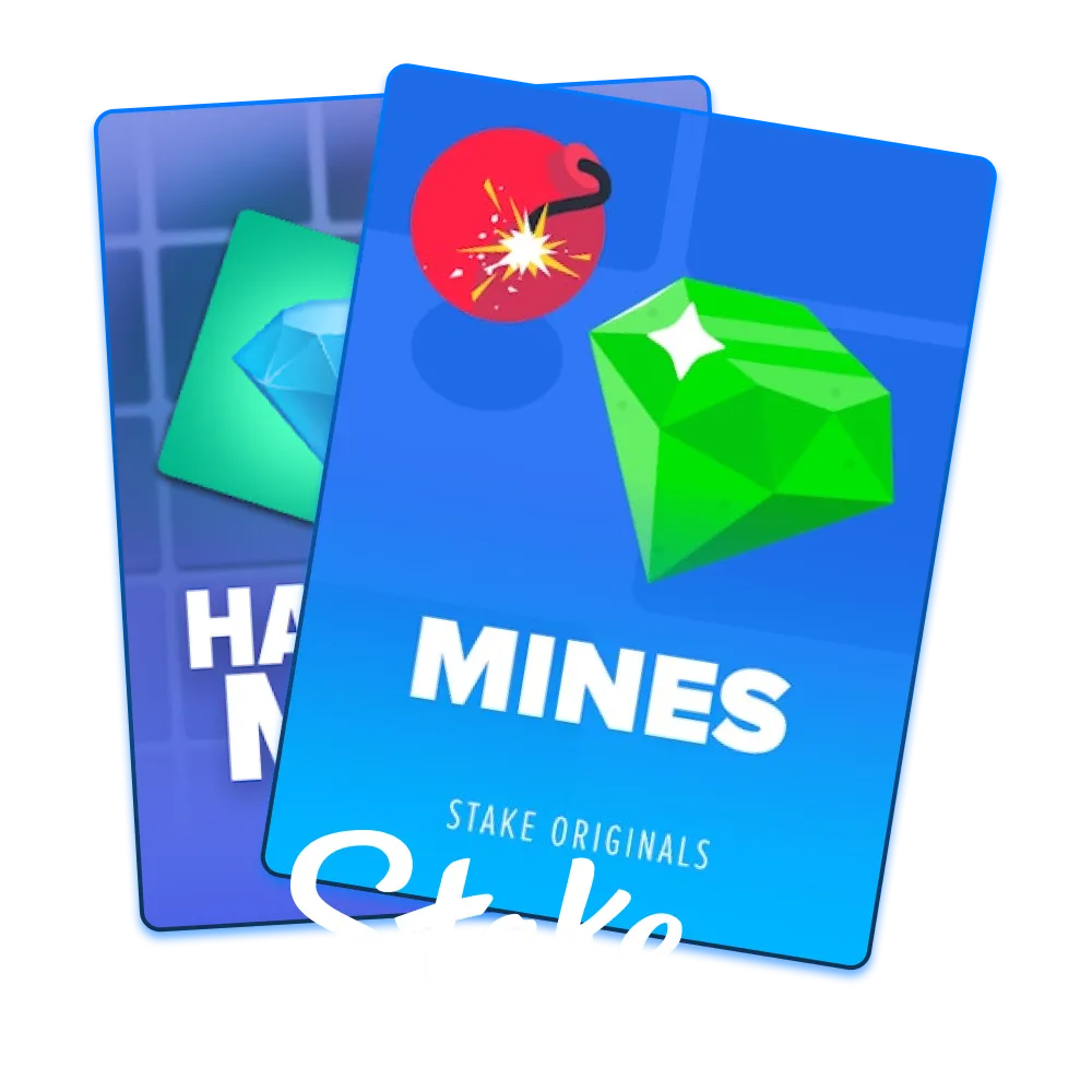 Enjoy Mines game excitement on Stake.
