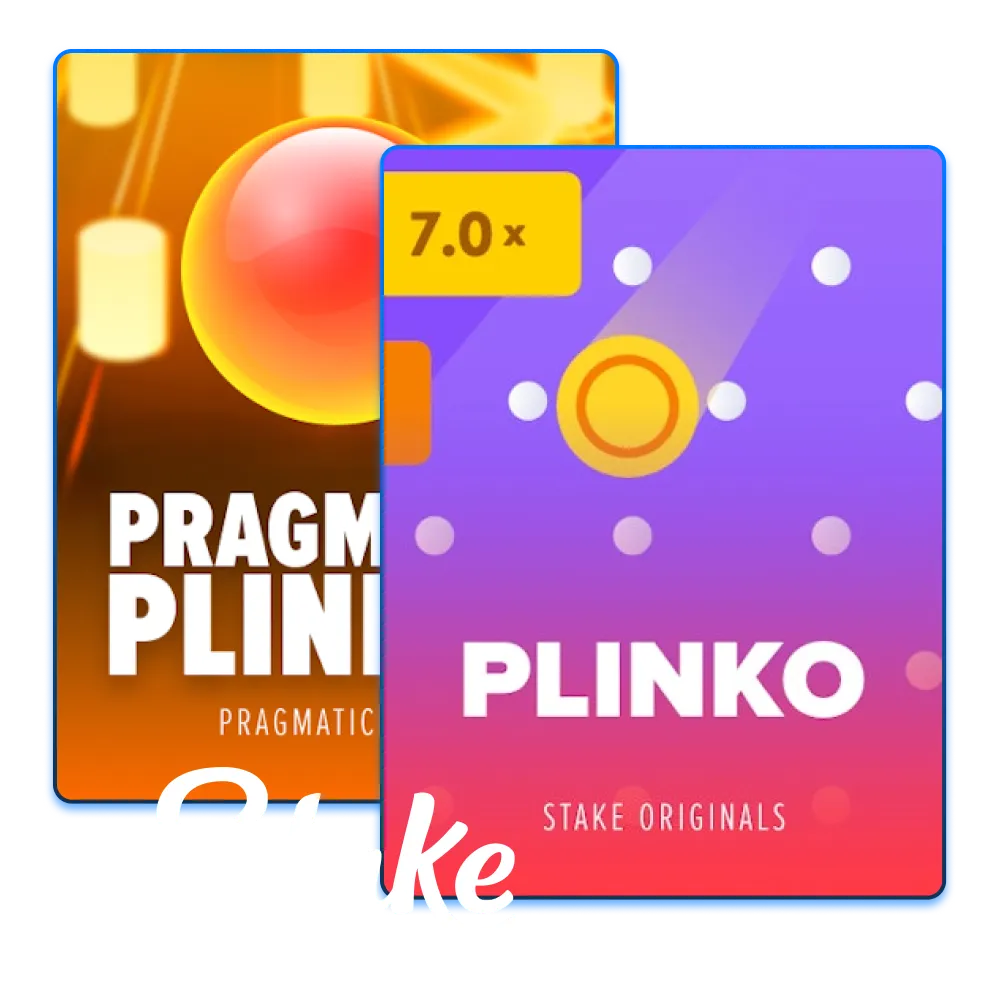 Experience thrilling Plinko fun at Stake.