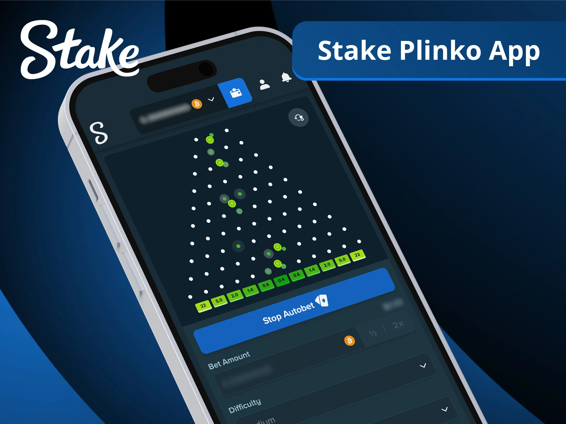 Download the Stake Plinko app to enjoy the game on your mobile device anytime.