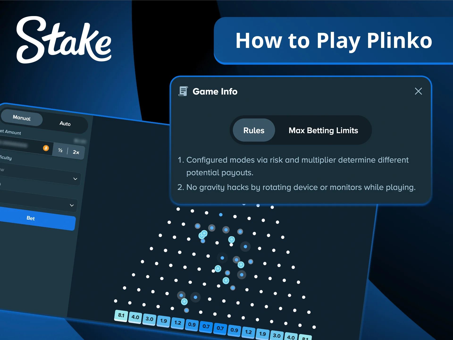 Follow our detailed guide on how to play Plinko on Stake and master the ball drops.