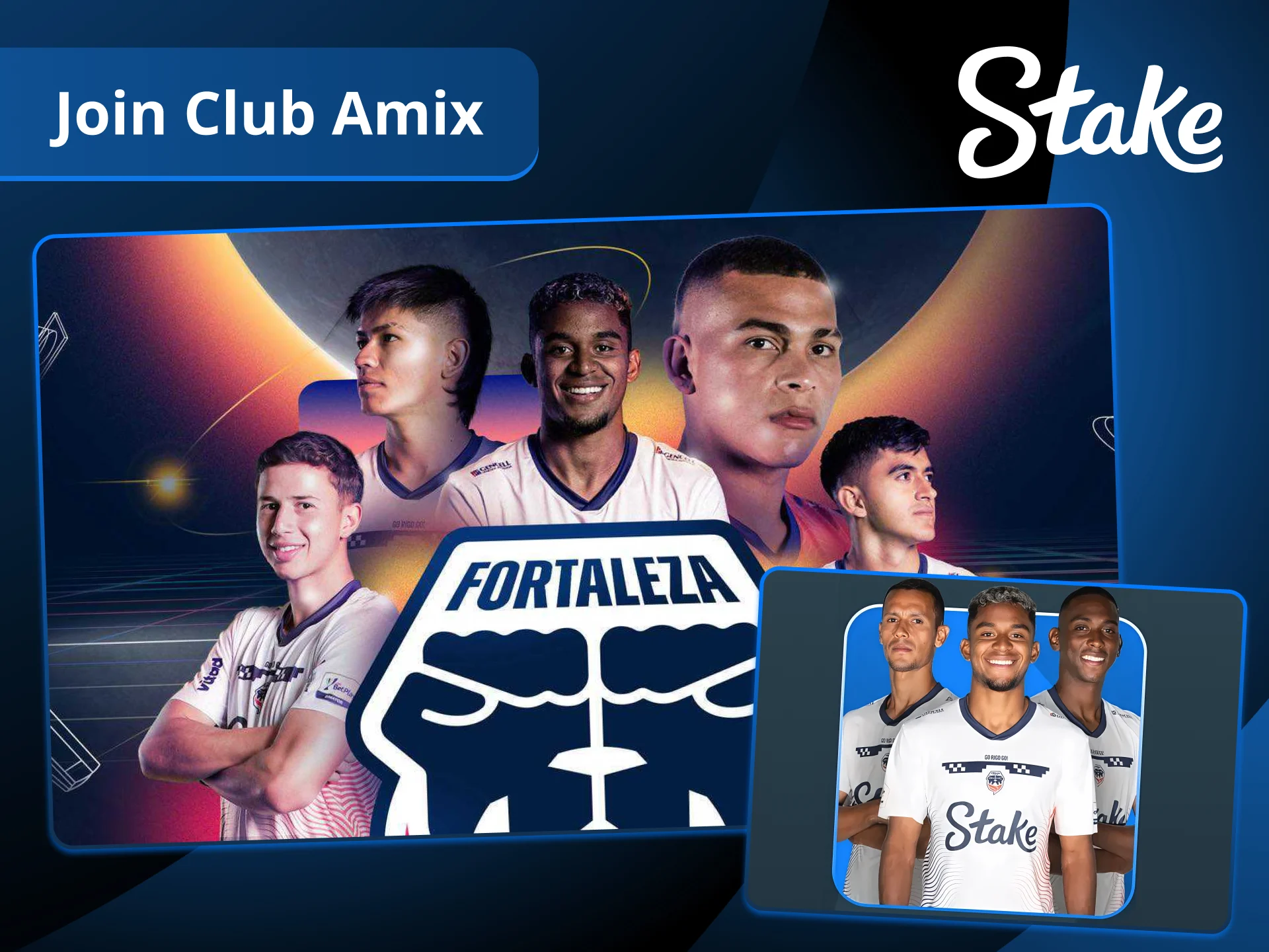 Join Club Amix and enjoy Stake partnership benefits.