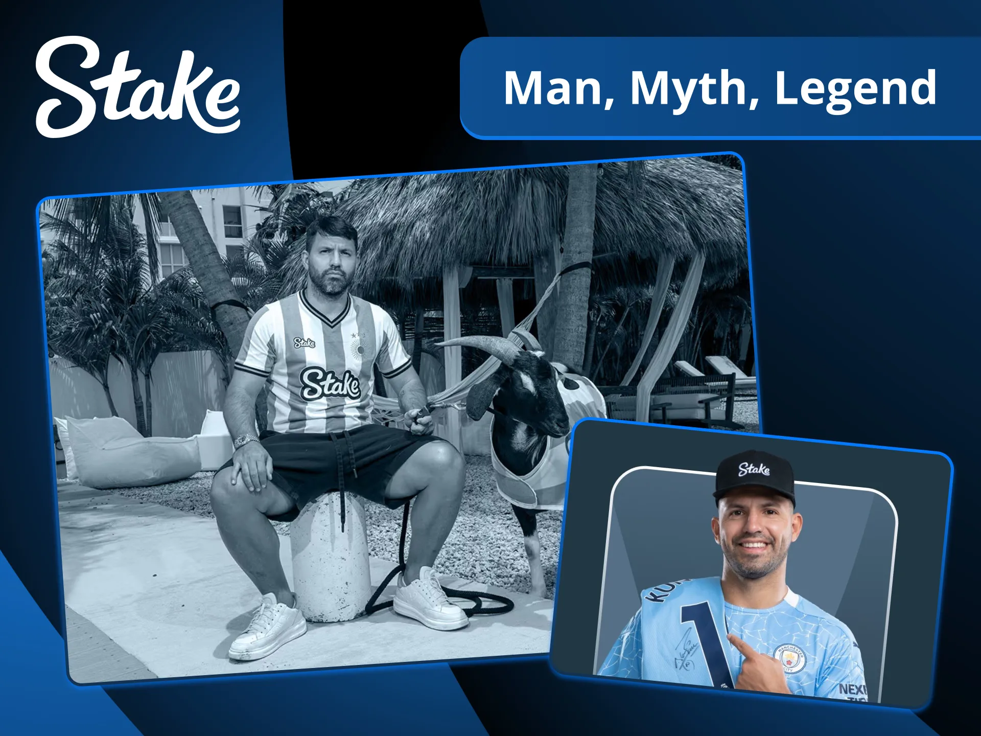 Join Stake to celebrate the football icon Sergio Agüero.