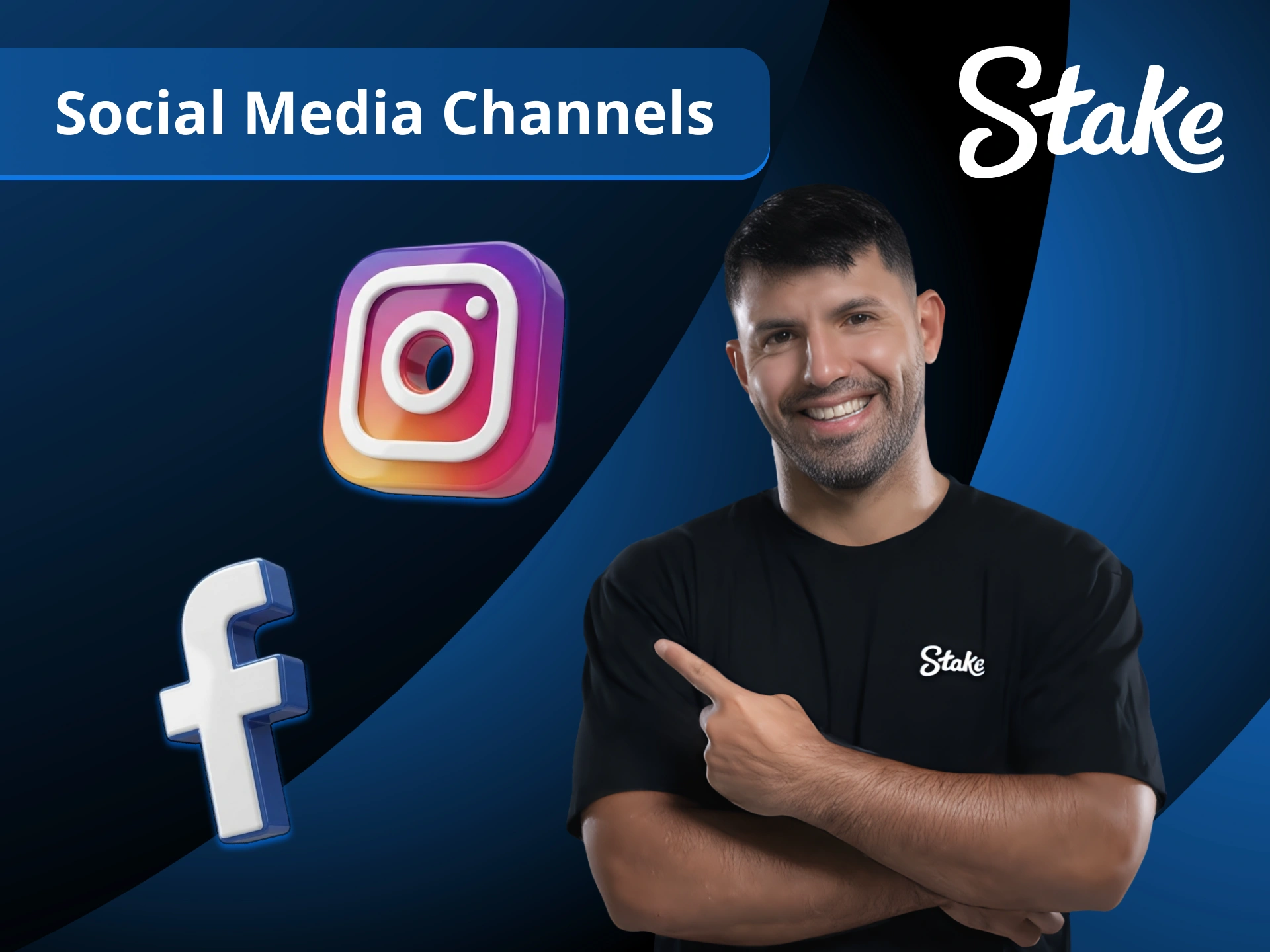 Follow Kun Agüero and Stake on socials for updates.